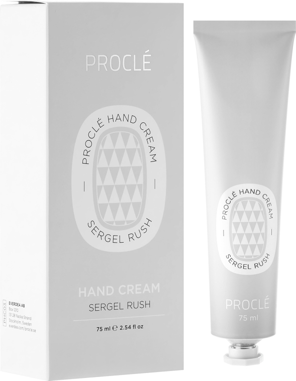 Nawilżający krem do rąk - Proclé Hand Cream Sergel Rush — Zdjęcie N3