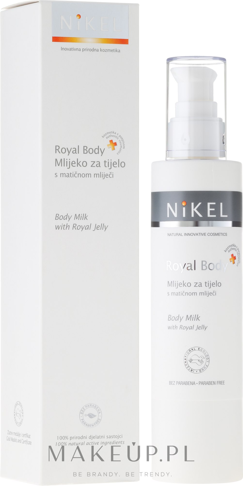 Balsam do ciała z mleczkiem pszczelim - Nikel Royal Body Milk — Zdjęcie 200 ml