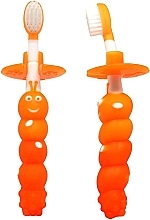 Szczoteczka do zębów dla dzieci, pomarańczowa - Foramen Infant Kids Toothbrush — Zdjęcie N1