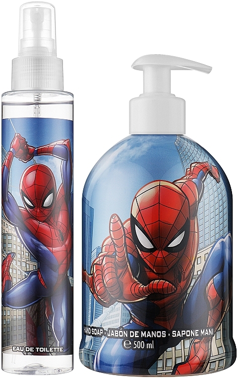EP Line Marvel Spiderman - Zestaw (edt/150ml + l/soap/500ml) — Zdjęcie N2