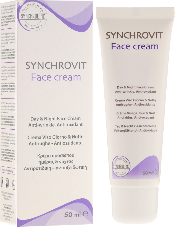 Przeciwzmarszczkowy krem do twarzy - Synchroline Synchrovit Face Cream — Zdjęcie N1