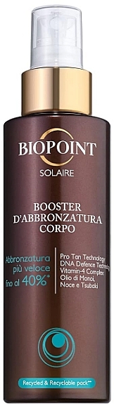 Wzmacniacz opalenizny do ciała - Biopoint Solaire Tanning Booster Body — Zdjęcie N1