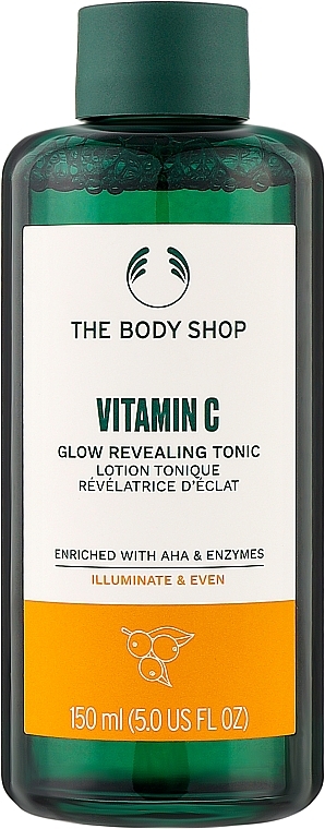 Rozświetlający tonik do twarzy z witaminą C - The Body Shop Vitamin C Glow Revealing Tonic — Zdjęcie N1