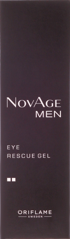 Przeciwstarzeniowy zestaw dla mężczyzn - Oriflame NovAge Men (cleanser 125ml + eye/gel 15ml + ser 50ml + gel 50ml) — Zdjęcie N6