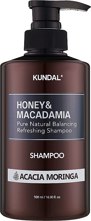 Szampon Acacia Moringa - Kundal Honey & Macadamia Nature Shampoo — Zdjęcie N1