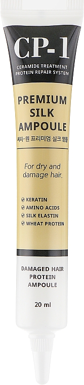 Serum do włosów z proteinami jedwabiu - Esthetic House CP-1 Premium Silk Ampoule — Zdjęcie N4