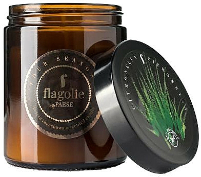 Świeca zapachowa w szkle Trawa cytrynowa - Flagolie Fragranced Candle Citronella — Zdjęcie N1