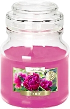 Kup Świeca zapachowa w szkle Peony - Bispol Limited Edition Scented Candle Peony