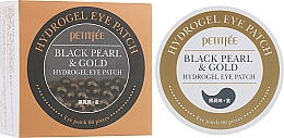 Kup Hydrożelowe płatki pod oczy z proszkiem z czarnych pereł i złotem - Petitfee & Koelf Black Pearl&Gold Hydrogel Eye Patch