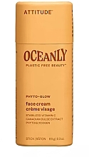 Krem do twarzy w sztyfcie z witaminą C - Attitude Phyto-Glow Oceanly Face Cream — Zdjęcie N1