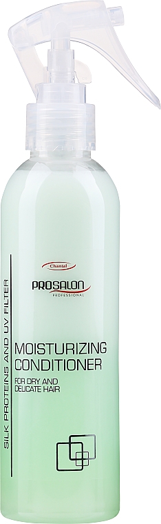 Dwufazowa nawilżająca odżywka w sprayu z prowitaminą B5 do włosów suchych i delikatnych - Prosalon Hair Care Conditioner — фото N1