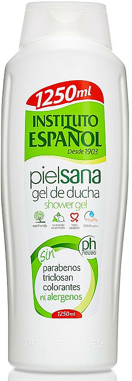 Żel pod prysznic, kokos i migdał - Instituto Espanol Healthy Skin Shower Gel — Zdjęcie N1