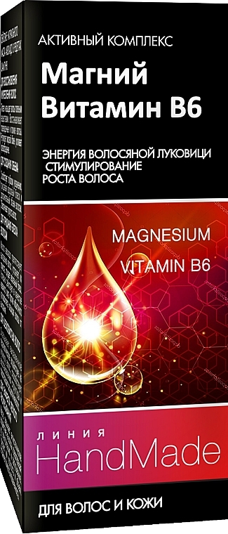 Magnez i witamina B6 na zdrowe włosy i skórę głowy - Pharma Group Laboratories Handmade