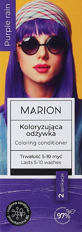 Koloryzująca odżywka do włosów - Marion Coloring Conditioner — Zdjęcie N3