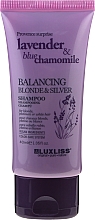 Kup Balansujący szampon do włosów blond, platynowych i siwych Lawenda i rumianek - Luxliss Balancing Blonde & Silver Shampoo