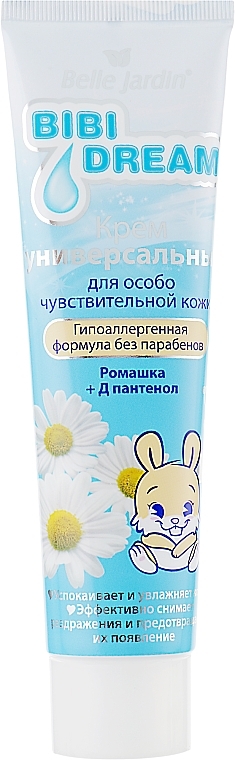 Krem uniwersalny Rumianek + d-panthenol, tubka - Belle Jardin Bibi dream — Zdjęcie N1