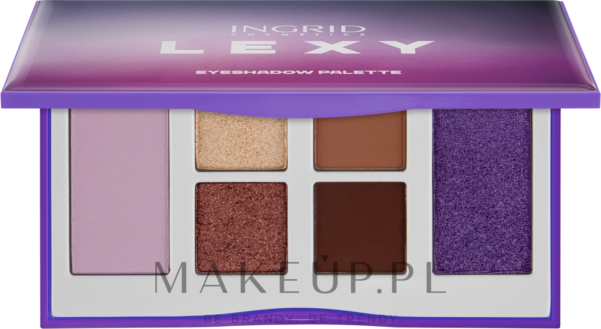 Paleta cieni do powiek - Ingrid Cosmetics Lexy Eyeshadows  — Zdjęcie 02 - Sunset Baby