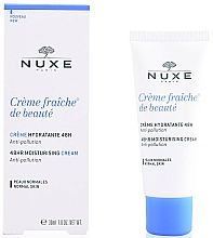 PREZENT! Nawilżający krem do twarzy - Nuxe Creme Fraiche de Beaute Moisturising Cream 48H — Zdjęcie N1