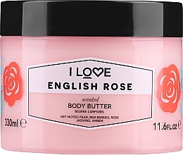 Kup Masło do ciała Angielska róża - I Love... English Rose Body Butter
