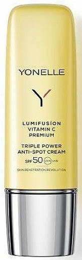 Krem na dzień z witaminą C - Yonelle Lumifusion Vitamin C Premium SPF50 — Zdjęcie N1