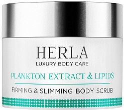 Kup Ujędrniająco-wyszczuplający peeling do ciała - Herla Luxury Body Care Plankton Extract & Lipids Firming & Slimming Body Scrub