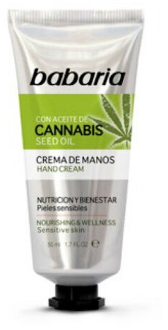 Krem do rąk - Babaria Cannabis Hand Cream 