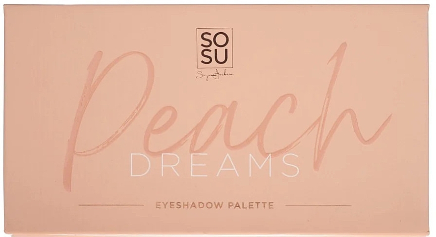 Paleta cieni do powiek - Sosu by SJ Peach Dreams Eyeshadow Palette — Zdjęcie N3