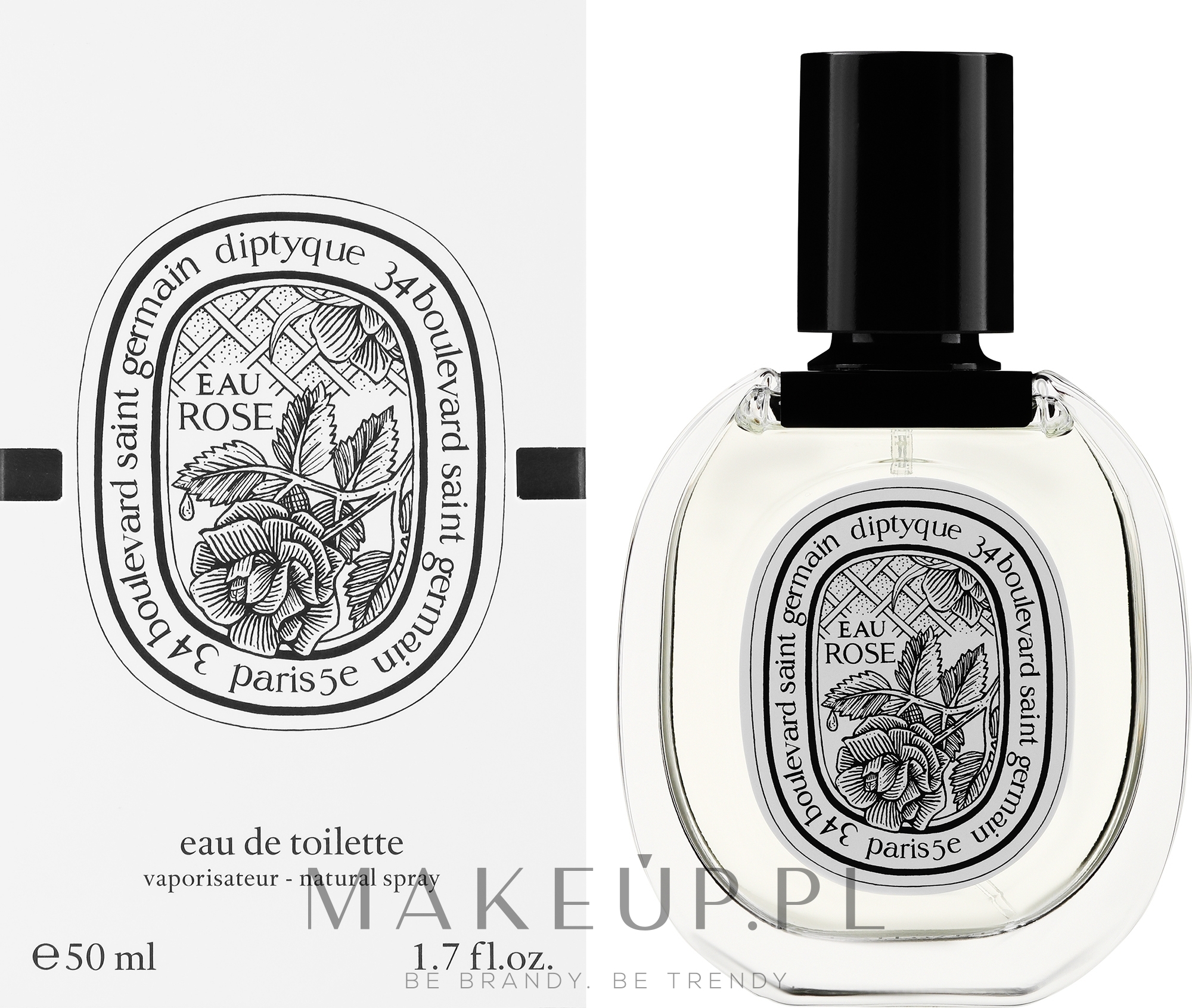 Diptyque Eau Rose - Woda toaletowa — Zdjęcie 50 ml