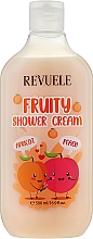 Kup Owocowy krem pod prysznic Morela i brzoskwinia - Revuele Fruity Shower Cream Apricot and Peach