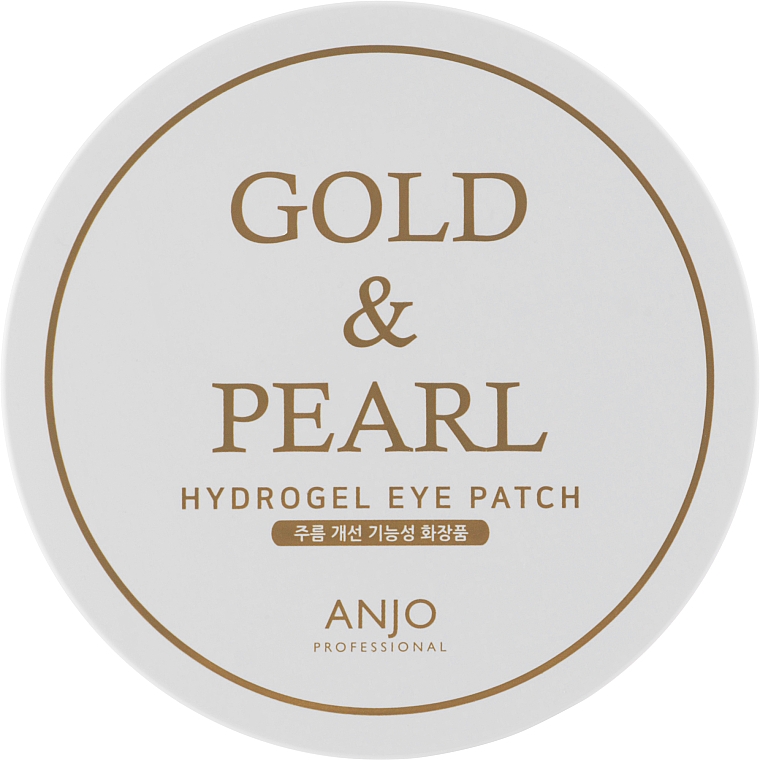 Hydrożelowe płatki pod oczy ze złotem i perłami - Anjo Professional Gold & Pearl Hydrogel Eye Patch — Zdjęcie N1