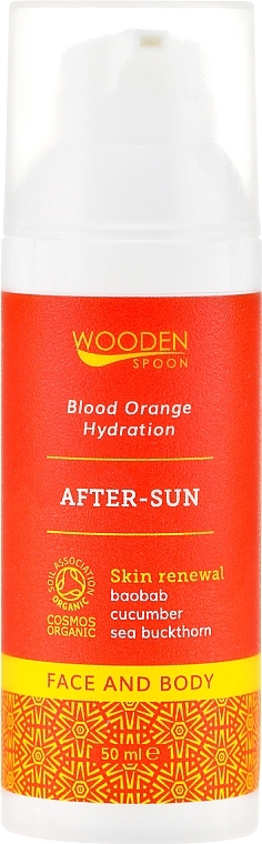 WYPRZEDAŻ Regenerujący balsam po opalaniu do twarzy i ciała - Wooden Spoon After-Sun Balm * — Zdjęcie N1