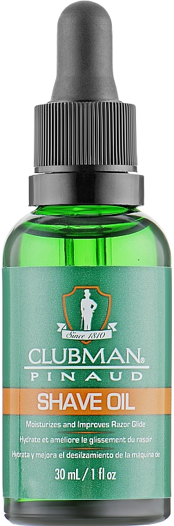 Naturalny olejek do golenia - Clubman Pinaud Shave Oil — Zdjęcie N2