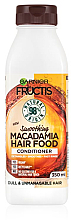 Kup Wygładzająca odżywka do włosów suchych Makadamia - Garnier Fructis Macadamia Hair Food Conditioner