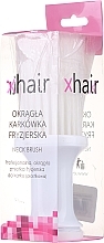 PRZECENA! Karkówka fryzjerska, białe włosie syntetyczne - Xhair * — Zdjęcie N3