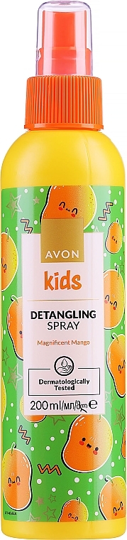 Spray dla dzieci ułatwiający rozczesywanie włosów Wspaniałe mango - Avon Naturals Kids