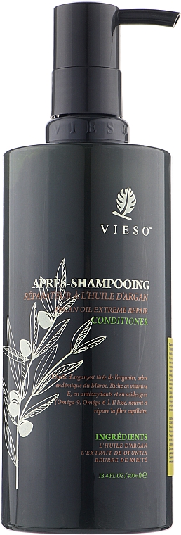 Odżywka rewitalizująca z olejkiem arganowym	 - Vieso Argan Oil Extreme Repair Conditioner — Zdjęcie N1