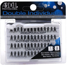 Kup Kępki rzęs - Ardell Double Individuals Knot Free Double Flares Black Long