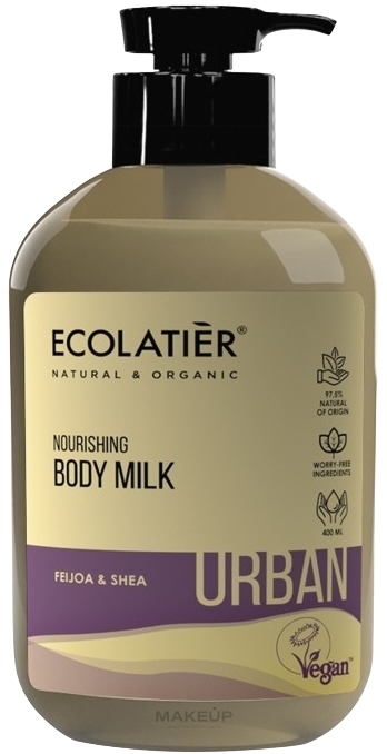 Mleczko do ciała Feijoa i masło shea - Ecolatier Urban Body Milk — Zdjęcie 400 ml