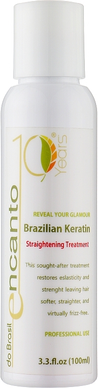 Odżywka do prostowania keratynowego włosów - Encanto Brazilian Keratin Straightening Treatment — Zdjęcie N1