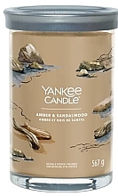 Kup Świeca zapachowa w szkle Amber & Sandalwood, 2 knoty - Yankee Candle Singnature