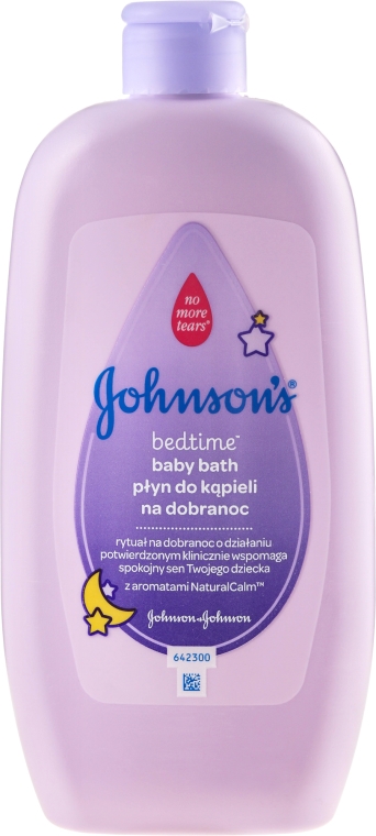 Kojący płyn do kąpieli na dobranoc - Johnson’s® Baby — Zdjęcie N2