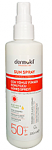 Kup Uniwersalny spray do opalania - Dermokil Versatile High Protection Sun Spray 50 SPF 