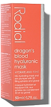 Maseczka hialuronowa do twarzy - Rodial Dragon's Blood Hyaluronic Mask — Zdjęcie N3