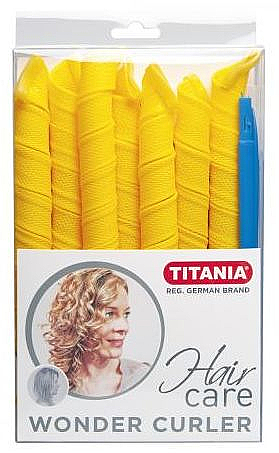 Wałki do włosów, 7 szt, - Titania Hair Wonder Curler Short — Zdjęcie N1