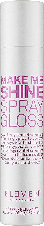 Nabłyszczacz do włosów w sprayu - Eleven Australia Make Me Shine Spray Gloss — Zdjęcie N1