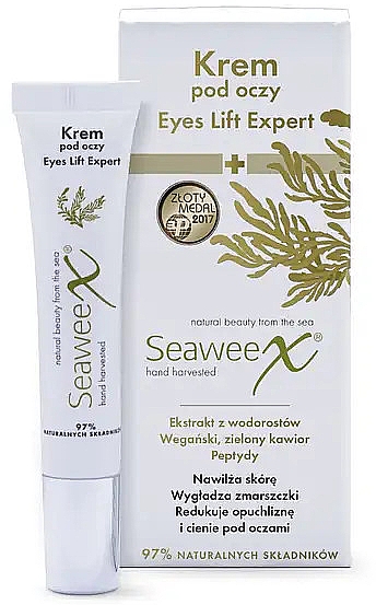 Krem liftingujący do okolic oczu - Seaweex Eyes Lift Expert — Zdjęcie N1