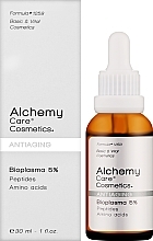 Serum przeciwstarzeniowe do twarzy - Alchemy Care Cosmetics Antiaging Bioplasma 5% — Zdjęcie N2