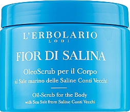 Gruboziarnisty peeling solny do ciała - L'Erbolario Fior Di Salina Body Scrub — Zdjęcie N1