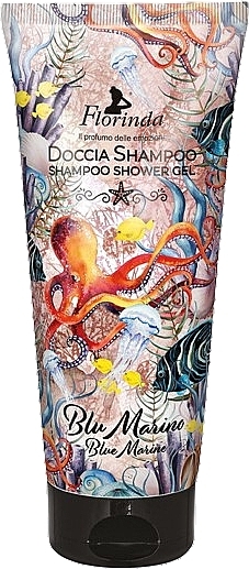 Żel pod prysznic Błękitne morze - Florinda Shampoo Shower Gel — Zdjęcie N1