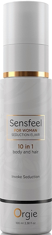 Orgie Sensfeel For Woman Seduction Elixir 10in1 - Spray do włosów i ciała — Zdjęcie N1